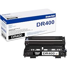 1 Pack DR400 BK/C/M/Y Drum Unit, Compatible for Brother DR400 DR-400 Toner Replacement for DCP-1200 1400 HL-1230 1240 1270N 1470N MFC-8300 8500 9700 9800 P2500 IntelliFax-4100e 4750e 5750e Printer