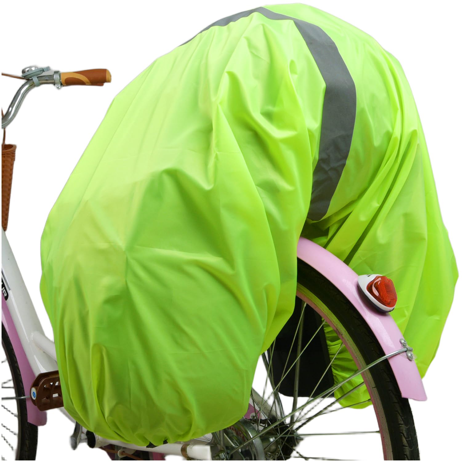 VAOLOAV Bike Pannier Rain Cover 100L Pannier Bag Cover Green
