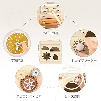 知育玩具 mona Amazon | モンテッソーリ 知育玩具 おもちゃ 1 2 3 4 5歳 男の子