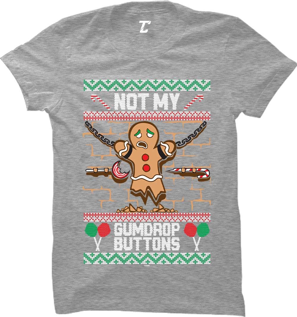 Not My Gumdrop Buttons - Funny Gingerbread Man Women's T-Shirt