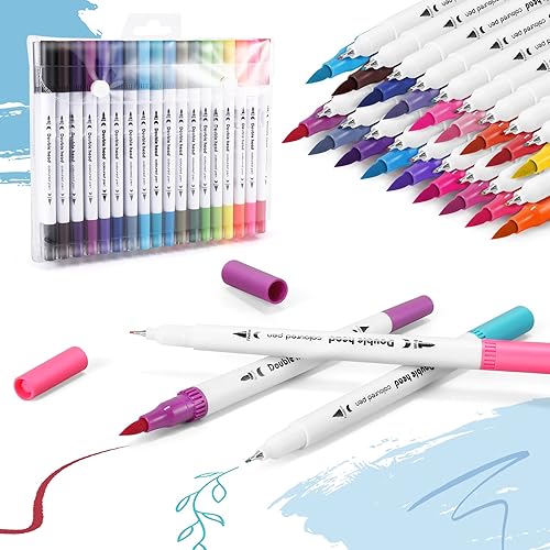 Miniatura 6 de HQMaster Bolígrafos de doble punta 36 unidades para Maker 3MakerExplore 3Air 2Air, bolígrafos de color de 0.016 in y 0.039 in de punta fina,