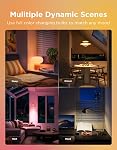 Govee Smart Light Bulbs, Color Changing Light Bulb, Work with Matter, Alexa and Google Assistant, 16 Million Colors RGBWW, WiFi & Bluetooth LED Light Bulbs, Music Sync, A19, 800 Lumens, 4 Pack