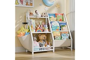 LATIBELL: Montessori Bookcase for Toddlers Who Love to Read and Play