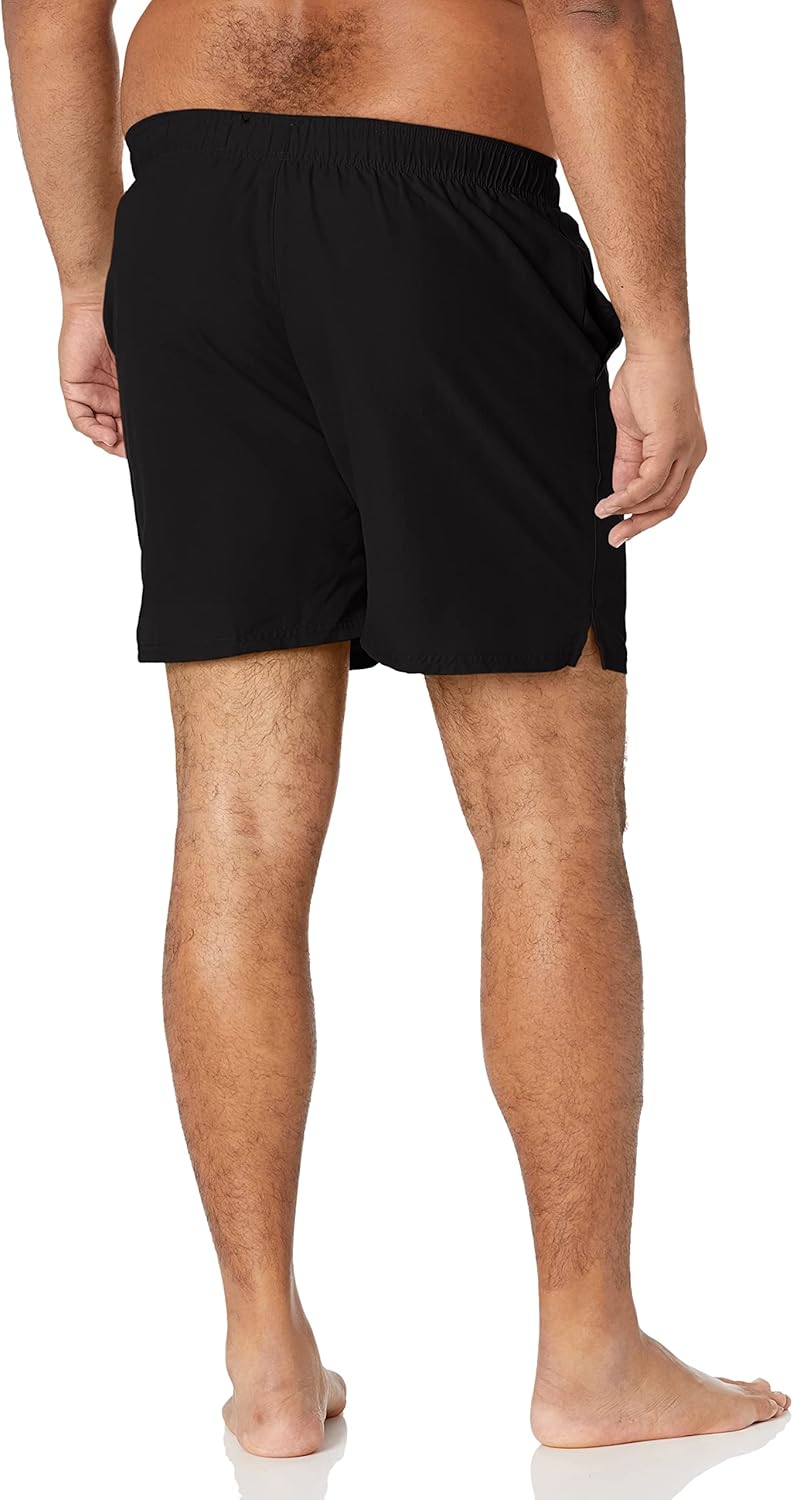 Nike Men's Standard Solid Lap 7" Volley Short Swim Trunk XX-Large Black