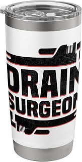 Drain Surgeon Master Plumber Plumbing Plumbers Stainless Steel Insulated Tumbler