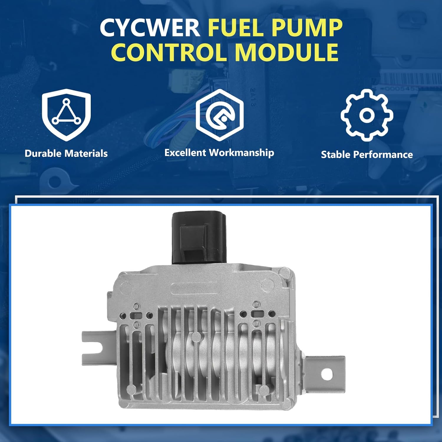 WQM500020 Fuel Pump Control Module Pump Module Fits for 2010-2013 LR4 5.0L, Fits for 2011-2013 Range Rover Sport 5.0L, Replace OE WQM500020