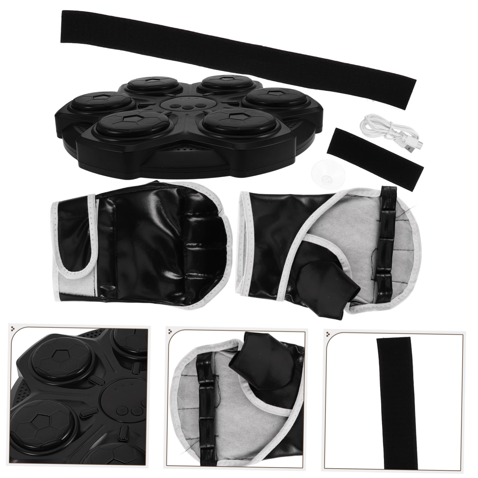 Macchina da Boxe Musicale Intelligente per Allenatore da Parete Sicuro e Interattivo Bersaglio Elettronico per Boxe Gioco di Decompressione e Benessere Mentale