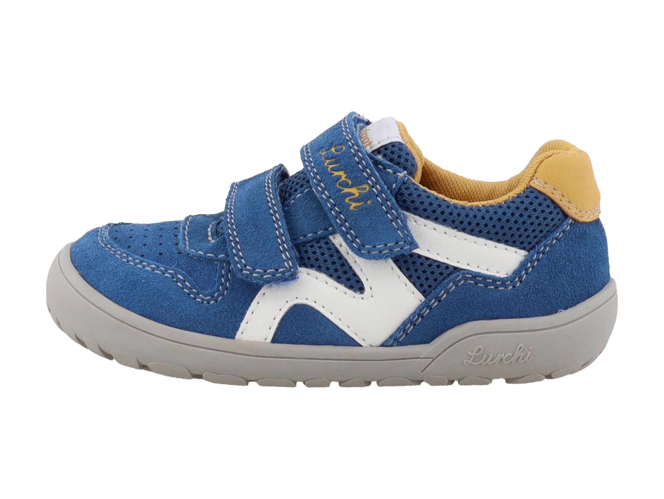 Lurchi 84L0013007 Sneaker, Royal Blue-Yellow, 11 UK Child