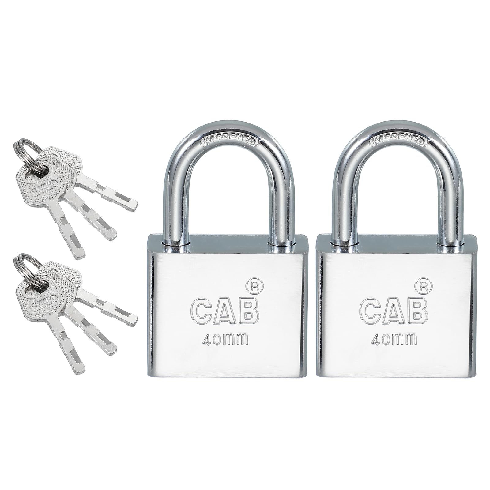 PATIKIL Pin Tumbler Padlock 40mm (1-9/16")