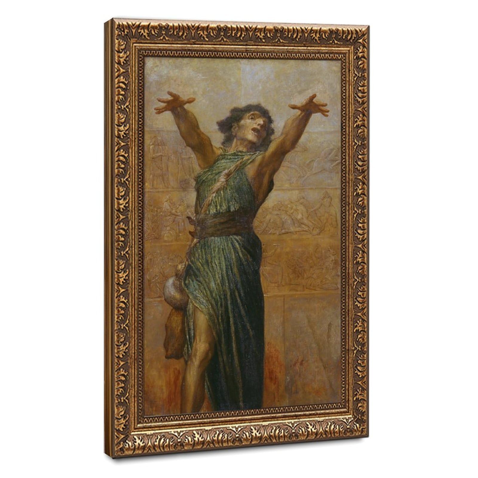 Impression sur toile Jonah de George Frederick Watts, déco 50,8x76,2 cm - 8