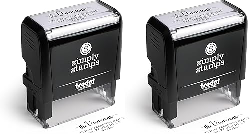 Vista 11 de The Duncans Sello de Dirección Autoentintado Personalizado Sello de Dirección de Remitente para Sobres para Parejas y Familias Sello