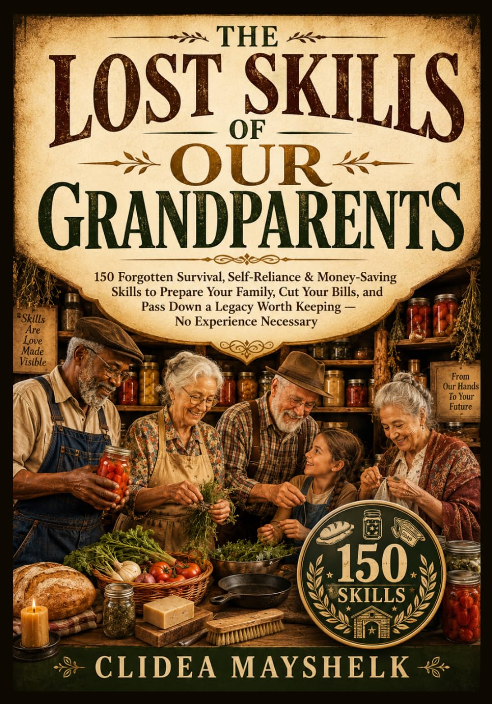 THE LOST SKILLS OF OUR GRANDPARENTS: 150 Forgotten Survival, Self-Reliance & Money-Saving Skills to Prepare Your Family, Cut Your Bills, and Pass Down a Legacy Worth Keeping — No Experience Necessary