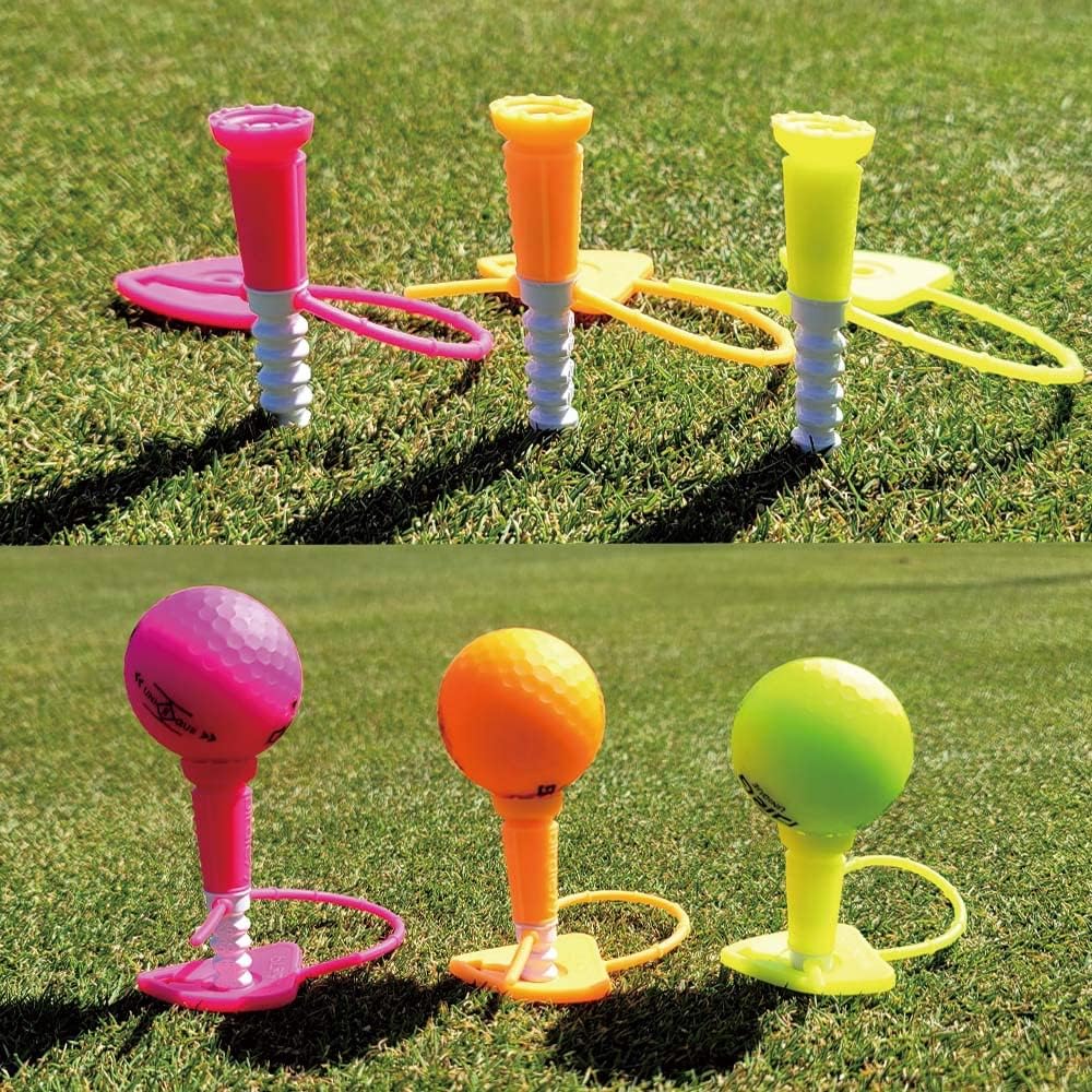 review BIRDIE79 ✔️Premium Quality Invincible Golf Tees That Called King Tees-Durablest & Stablest = Silicone+Plastic King Tees (1Pack=1ea) Random Color Selecting-Really Sorry!-Height Adjustable Golf Tees