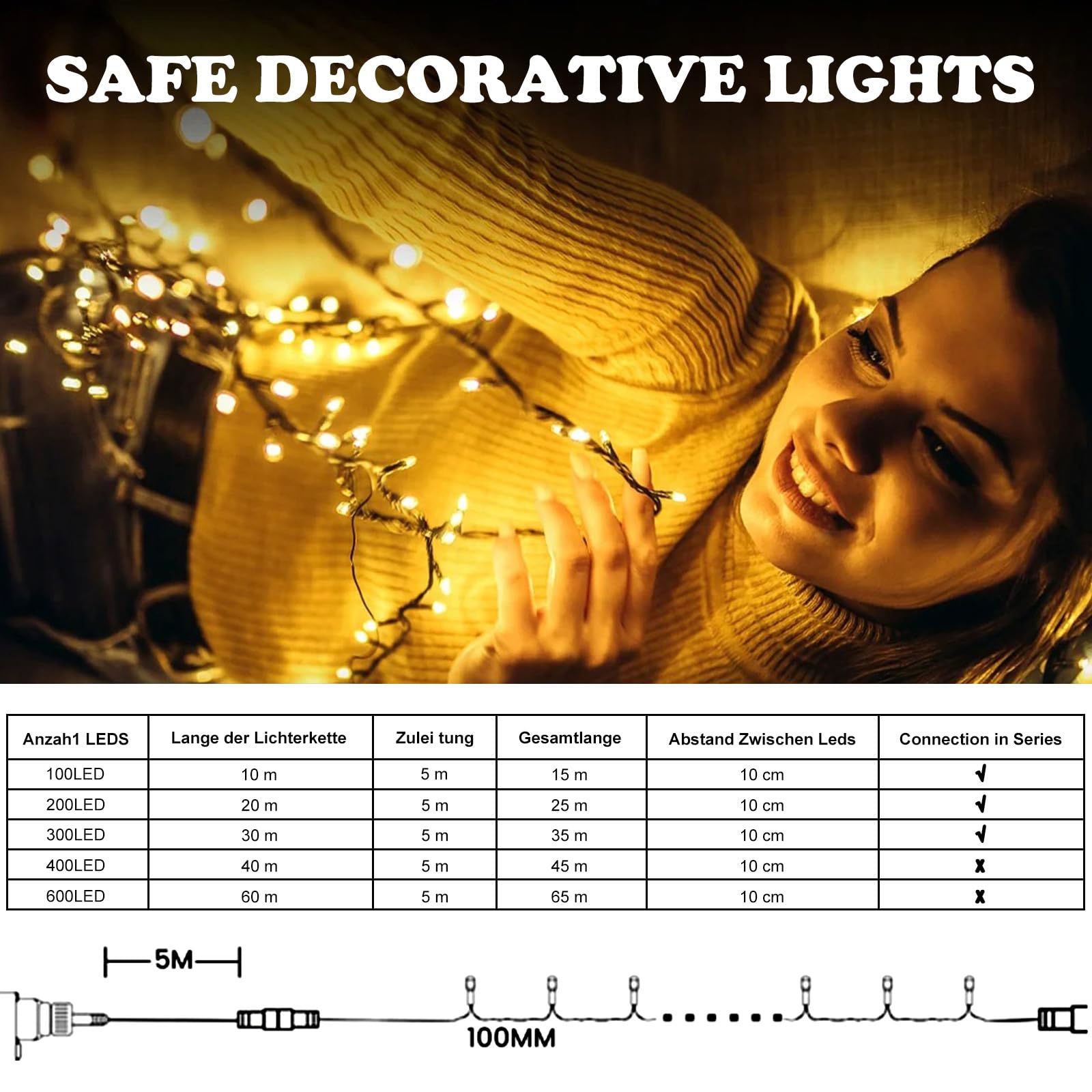 Kerstverlichting 800 leds (16 meter) - feestverlichting kopen? | Korting tot 31