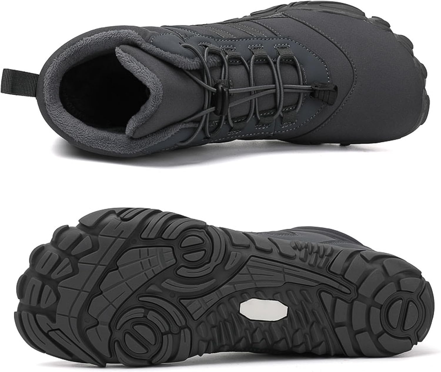 SECHRITE Women Barefoot Shoes Mens Minimalist Zero Drop Boots Wide Toe Box Toes Sneakers Workout Footwear Shoes