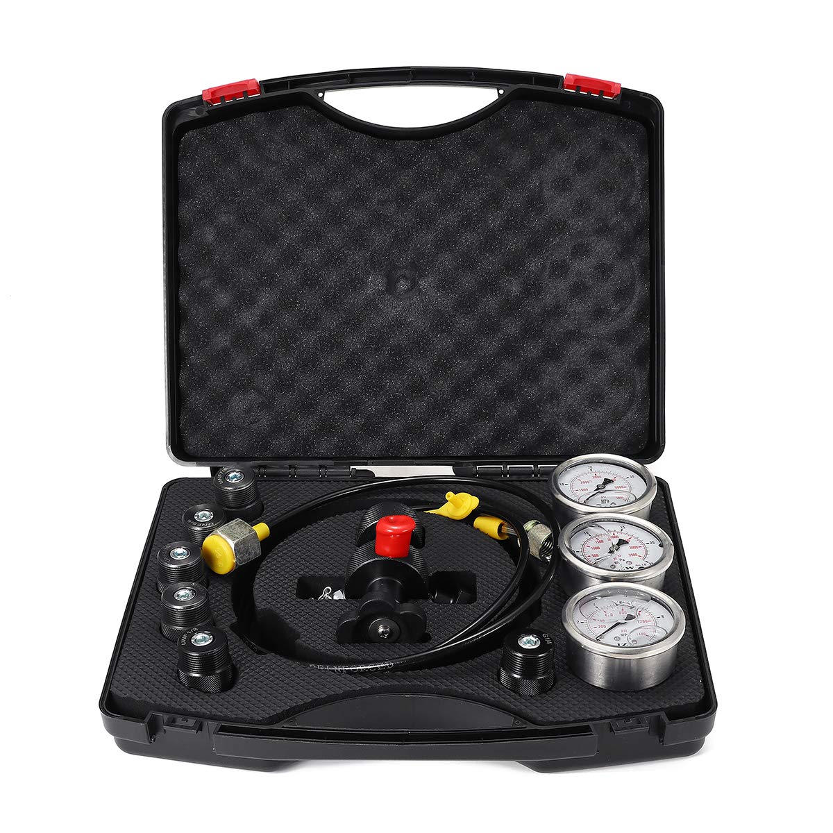 ARSTAK Hydraulic Nitrogen Accumulator Charging Kit Nitrogen Fill Kit, Nitrogen Pressure Test