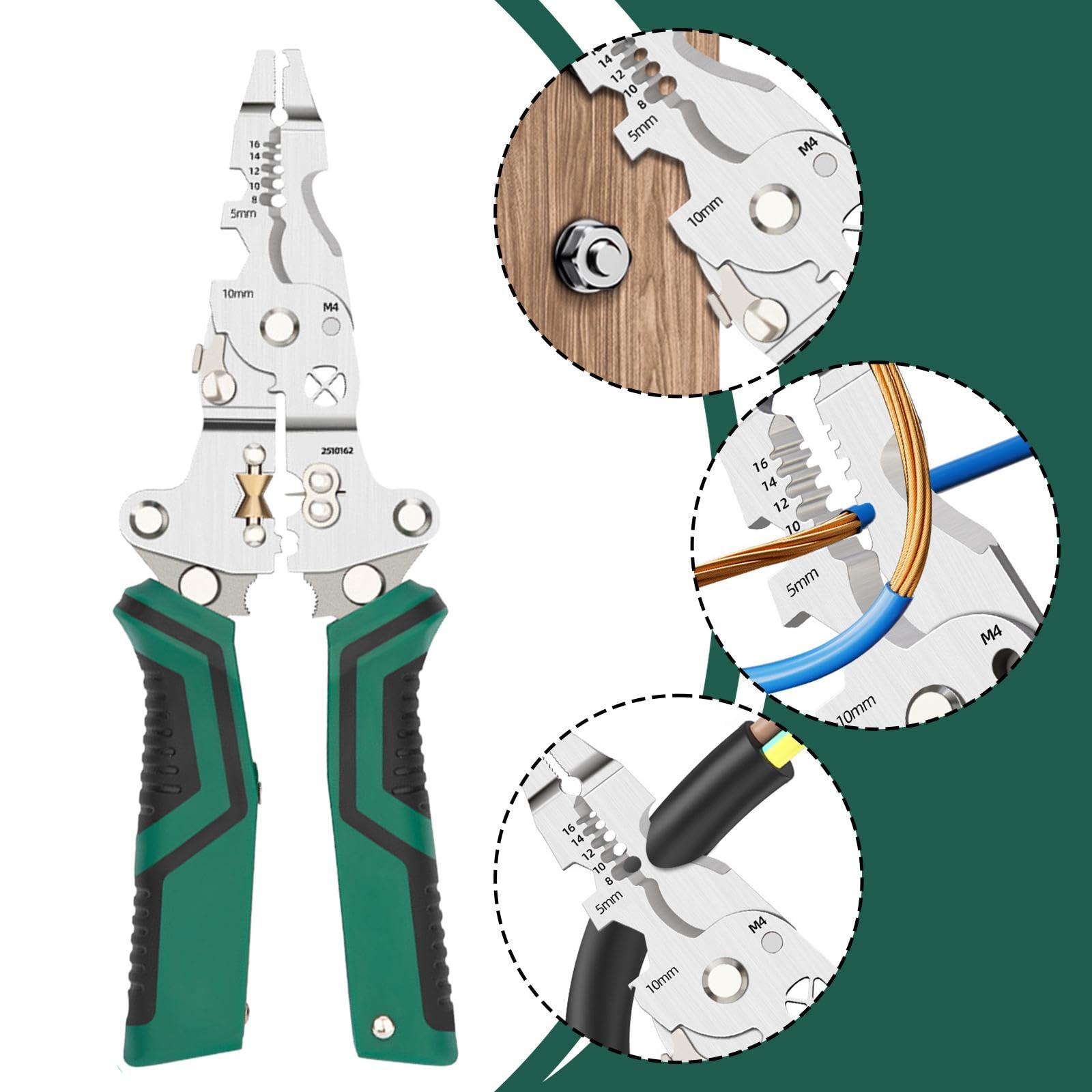 Generic Spellafili con Misurazione Dell'elettricità, Display Digitale Versatile Ed Ergonomico