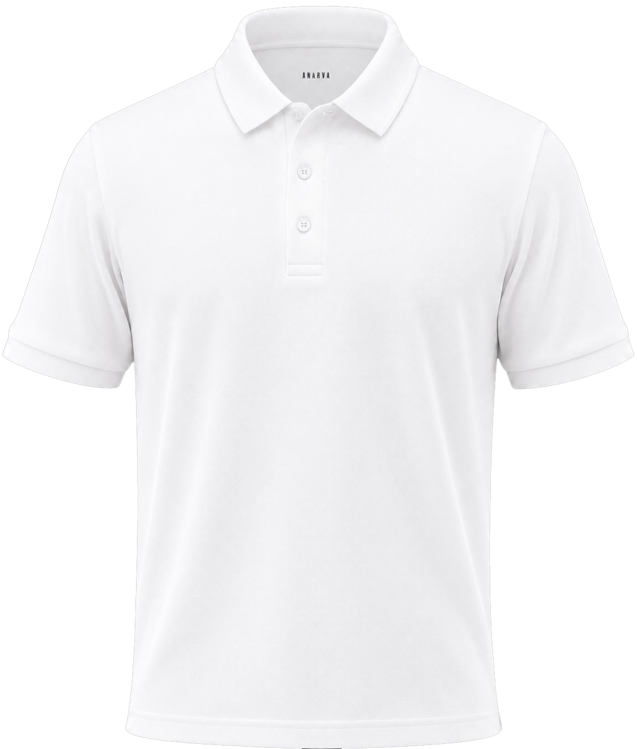 amazon brand - anarva Men’s Premium Polo T Shirt | Cotton Casual Solid Collar Neck Half Sleeve T-Shirt for Men | Regular Fit Stylish Everyday Wear-picture-37