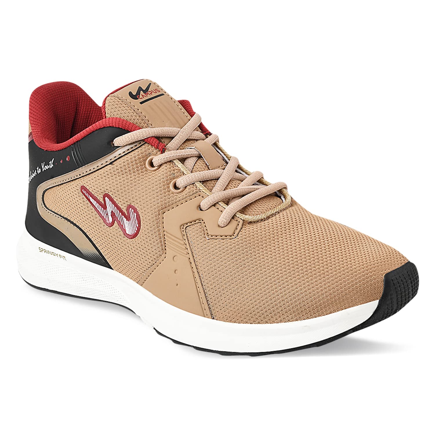 Campus Mens FRED Beige/BLK Running Shoes - 7UK/India 22G-115 (B09Y99JBRZ) Amazon Price History, Amazon Price Tracker