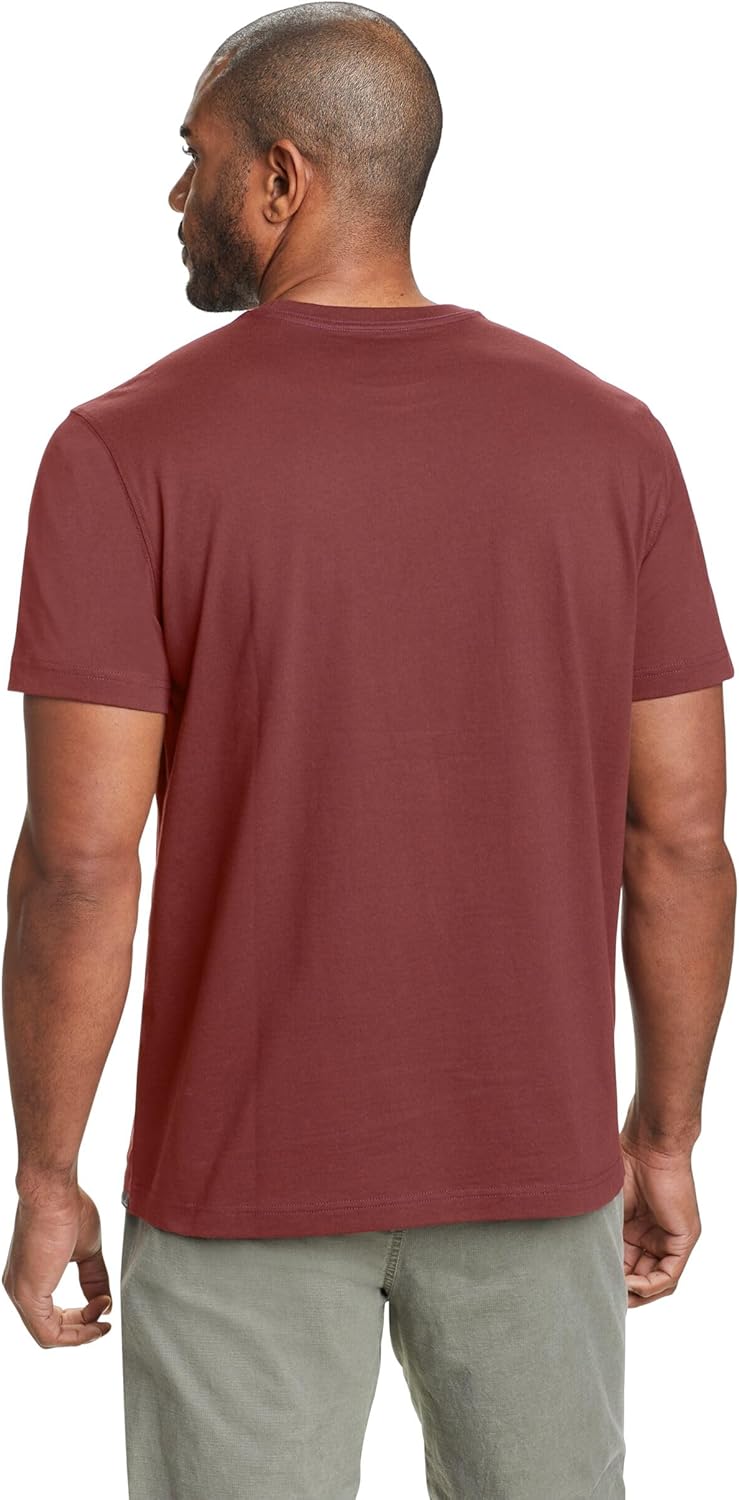 Eddie Bauer Mens Short Sleeve Lw Cotton Classic Tee - Image 2