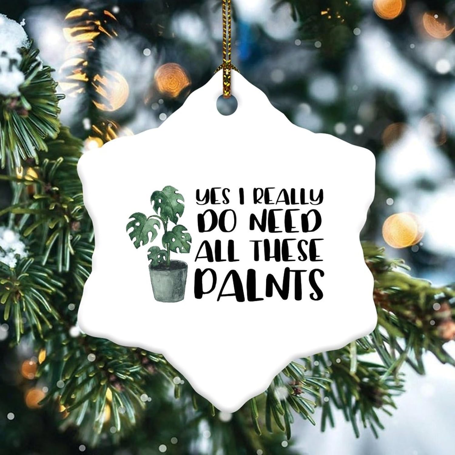 Yes I Really Do Need All These Plants Christmas Tree