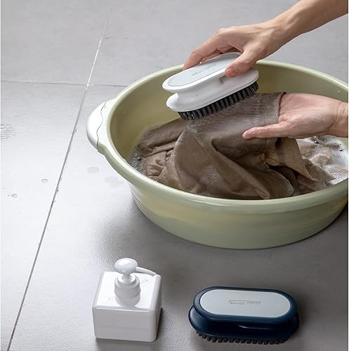 Miniatura 4 de ORBANA Household Cleaning Scrub Brush Soft Bristle Laundry Brush Shoe Stain Remover Brush Cleaning Supplies Set Comfort Grip Nylon Brushes for