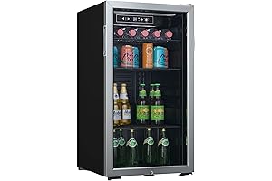 EdgeStar BWC121SSLT 18 Inch Wide 80 Can Beverage Center