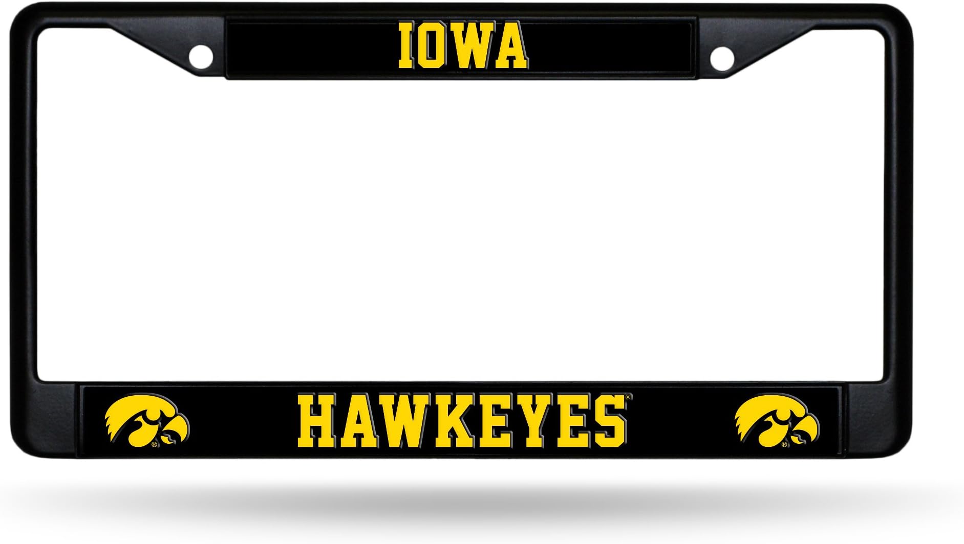 Rico Industries NCAA Tide Primary Black License Plate Frame