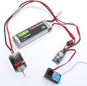 Amazon | ブラシ付きモーター 38T 380 モーターリモコンアクセサリー