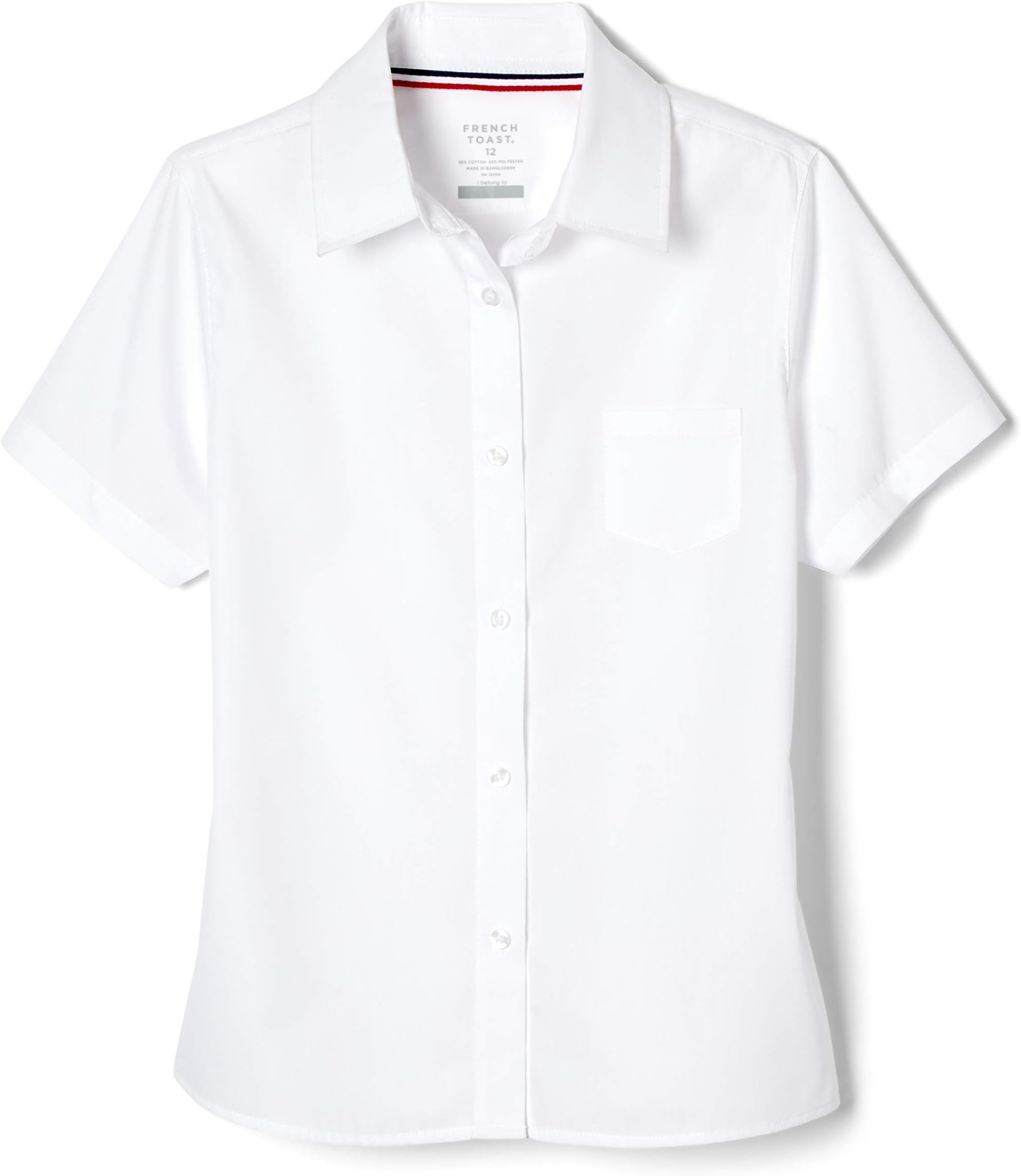 French ToastGirl's School Uniform Button Down Shirt