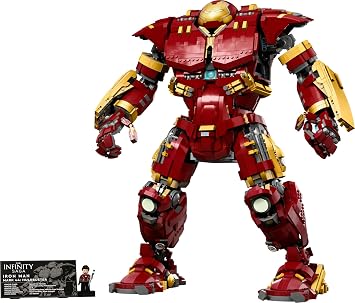 LEGO Marvel Hulkbuster 76210 Building Set - Avengers Movie Inspired Building Set with Minifigure, Authentic Display Model for Adults and Ultron Enthusiasts Ages 18 and Up, 4,049 Pieces
