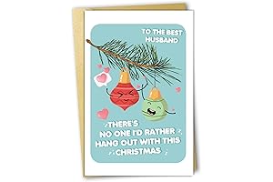 Funny Christmas Card for the Best Husband Ever