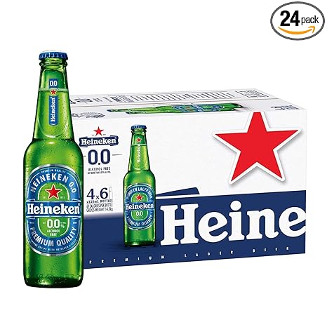 Heineken 2022 Christmas Bottle Heineken 33Cl Case Pack Bottle, 24 X 330 Ml : Amazon.in: Grocery & Gourmet  Foods