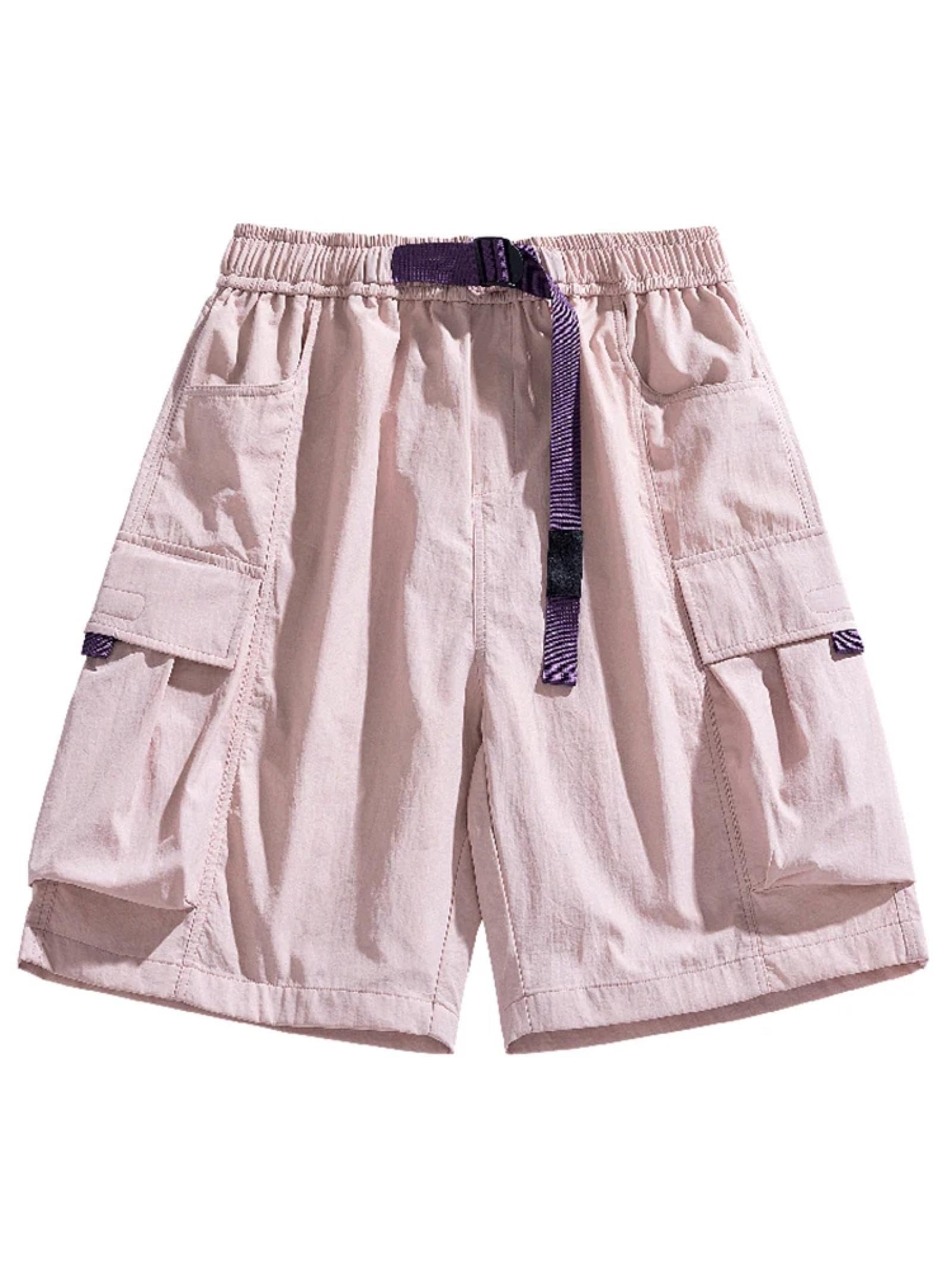 Pantaloncini Uomo Tasche Cargo Activewear All'aperto Corsa Casual Estate Cargo Shorts Uomo Casual Baggy Pantaloni Corti