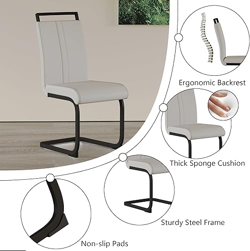 Miniatura 6 de Juego de mesa de comedor moderno para 6, juego de mesa de comedor de cocina expandible, juego de mesa de comedor de mármol sintético, juego de mesa