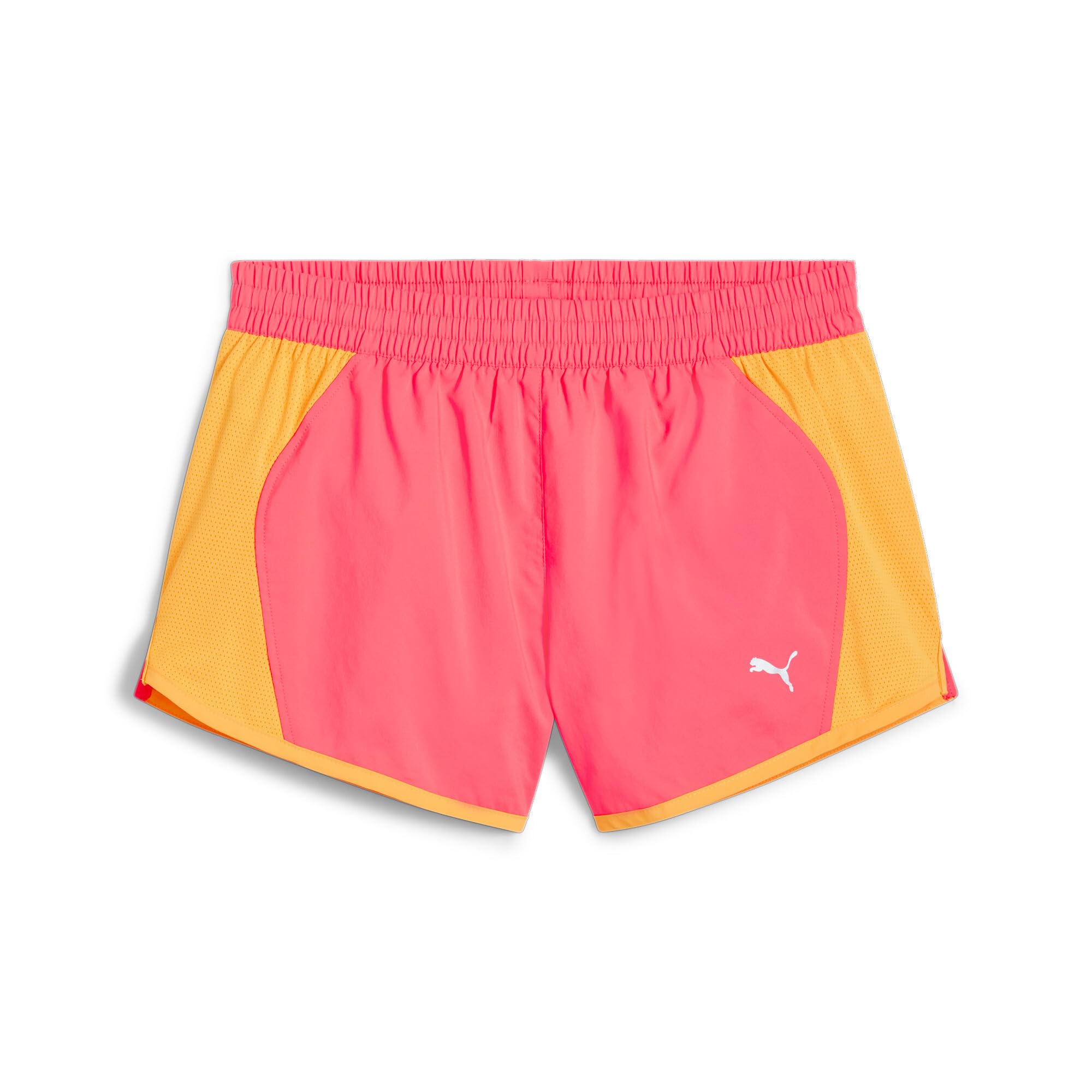 Puma Damen Run Favorite Velocity 7,6 cm Shorts (in Übergrößen erhältlich), Sunset Glow-Puma Black Aw24, Groß