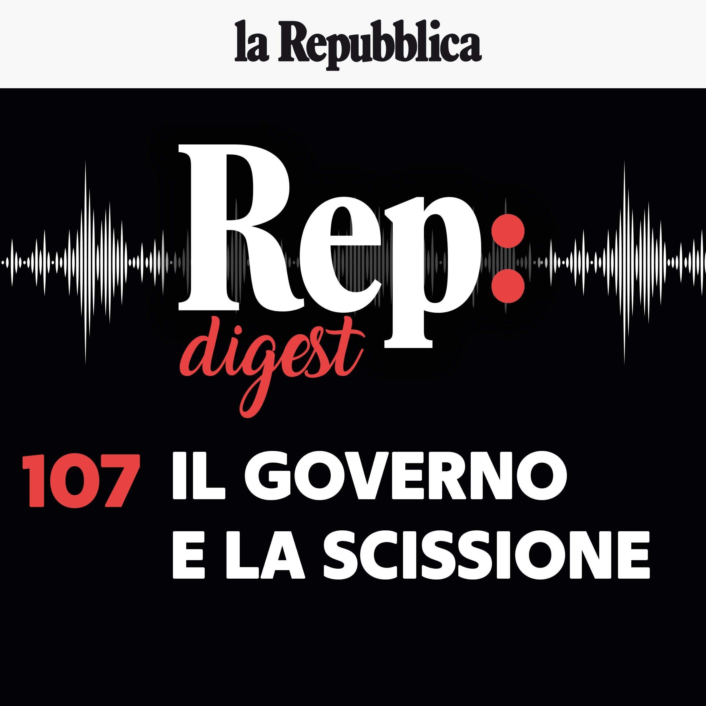 Il governo e la scissione