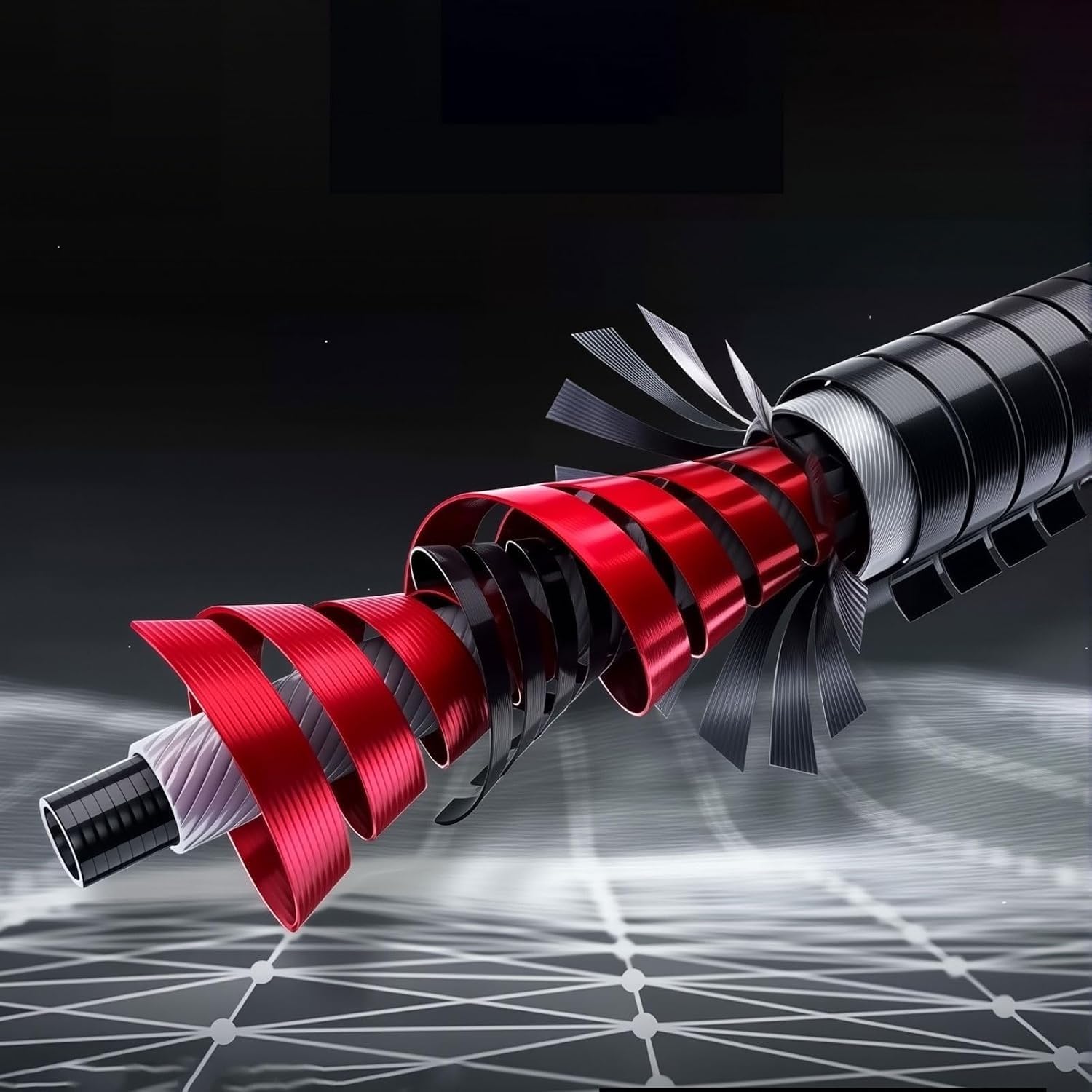 Canna da Pesca telescopica in Fibra di Carbonio Ultraleggera ed Extra-Rigida, canne da Pesca manuali da 2,7 m a 7,2 m fiumi, Laghi, bacini Artificiali, torrenti(4.5m)