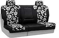 Vista 24 de Coverking Custom Fit cubierta de asiento para Select Chevrolet Silverado 2500 hd modelos – neopreno, Negro