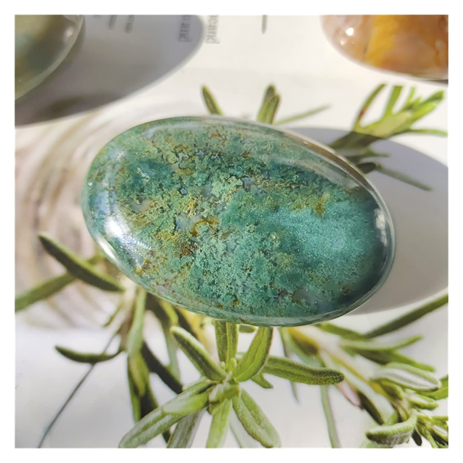 Agate indienne naturelle 60mm pour votre espace de méditation