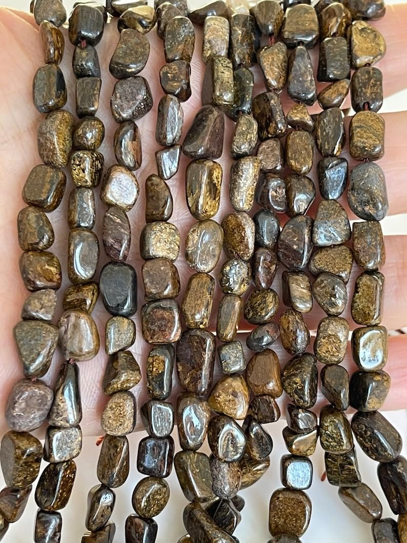 Perles en bronzite naturelle 3mm pour réparer et créer des bijoux