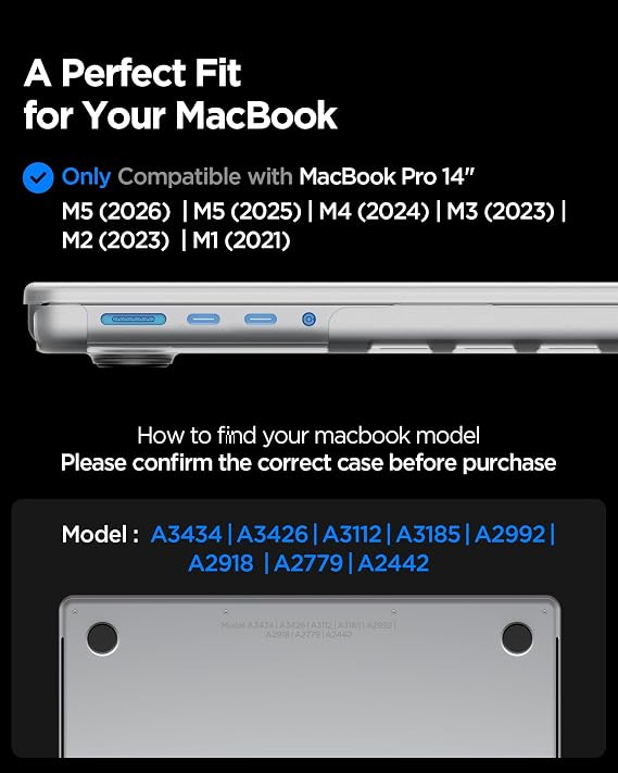 Spigen Air Skin Case for Macbook Pro 14 inch
