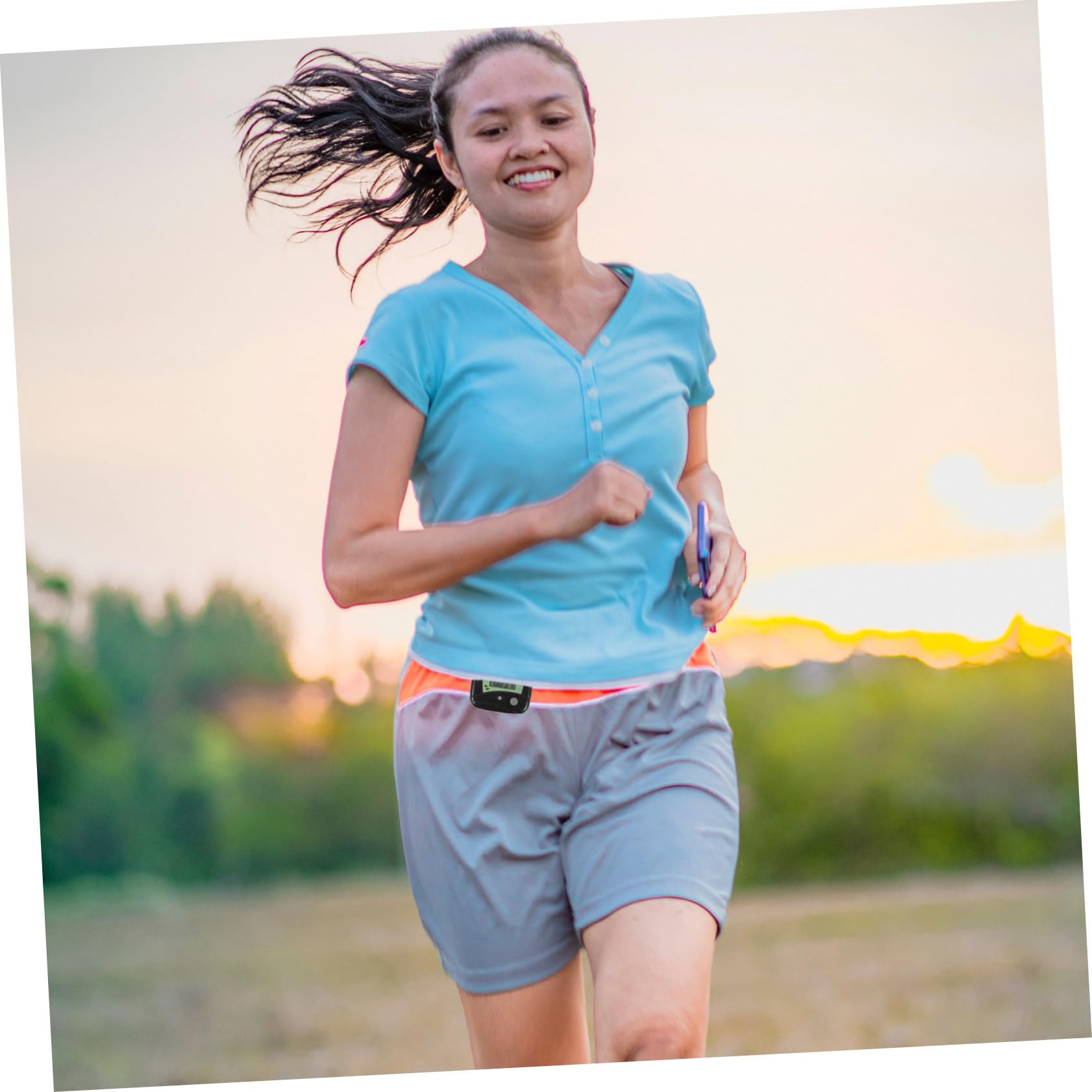 BESPORTBLE Lot de 10 Podomètres Numériques Multifonctions Compteur De Pas pour La Marche Écran LCD Compteur De Calories Noir pour Le Jogging