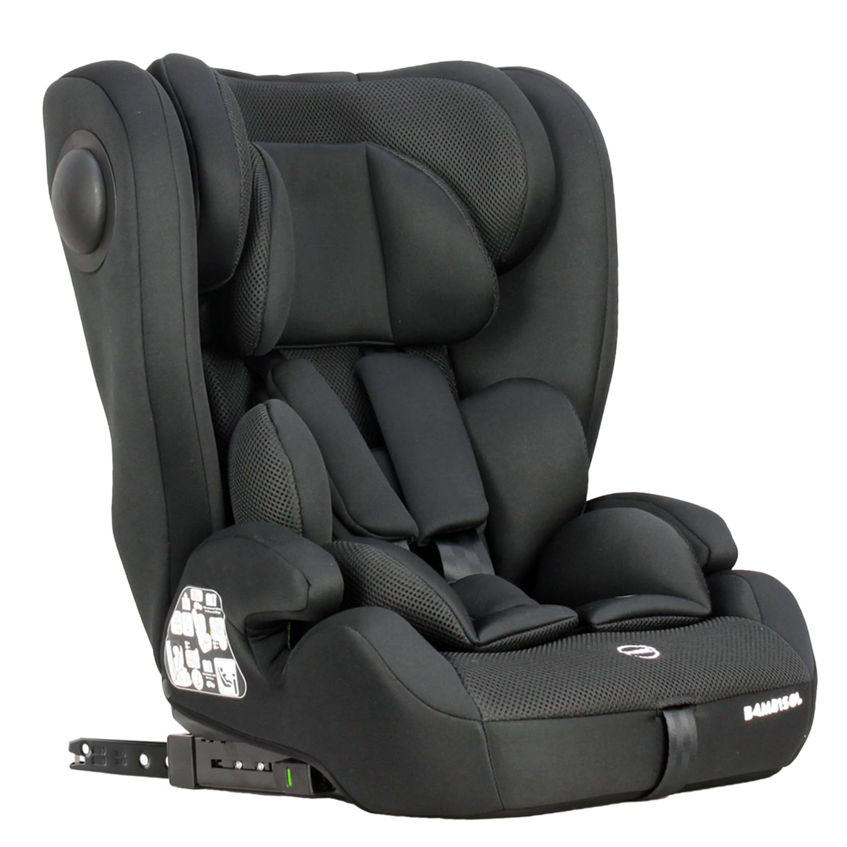 Siège auto ISOFIX évolutif réhausseur i-Size ECE R129/04 - face à la route de 76 cm à 150 cm - à partir de 15 mois jusqu'à 12 ans - max 36 kg