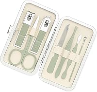 Vista 11 de Kit de manicura cortaúñas para hombres, herramientas de pedicura, cuidado personal, regalos para el día de San Valentín, cortador de uñas de metal