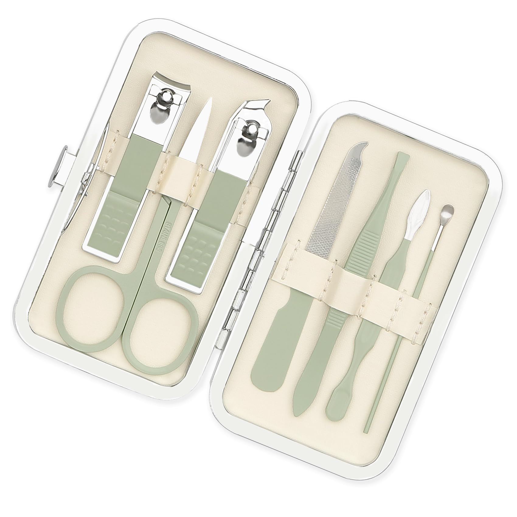 Nail Clippers Manicure Set Nail Tools Pedicure Supplies Fingernail Clippers for Women Easter Basket Stuffers Toenail Set Manicure Kit Fingernail