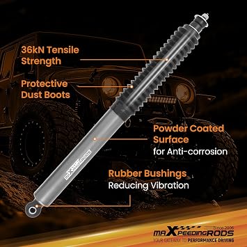 maXpeedingrods 0.5-2.5 Front Shocks for Jeep Wrangler JK JKU 2007-2018