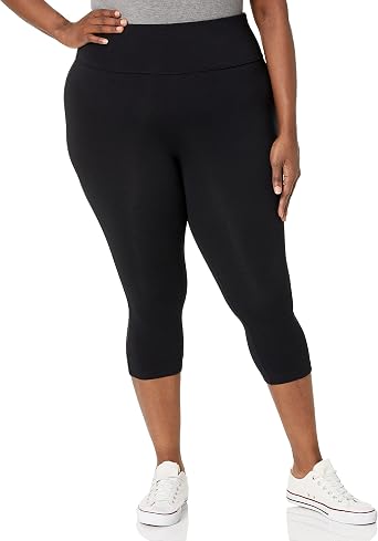 High Waisted Essential Capri Legging 