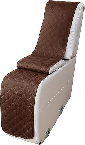 Miniatura 28 de HDCAXKJ 100% Fundas impermeables para sofá seccional reclinable en forma de L, funda de sofá reclinable acolchada lavable, fundas de esquina para