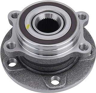 IRONTEK 513253 Front Wheel Bearing and Hub Assembly for Audi A3/Q3/TT, for VW 09-17 Tiguan, 06-17 Passat, 05-13 Jetta, 06-14 VW GTI, 12-14 Golf, 09-17 VW CC, 12-17 Beetle 5 Lugs w/ABS